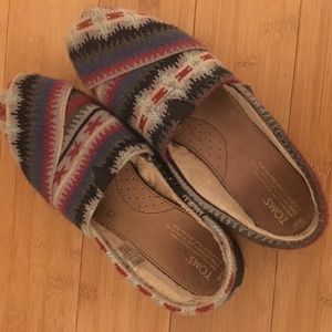 TOMS Womens Classics with Wool Shearling | Size 10